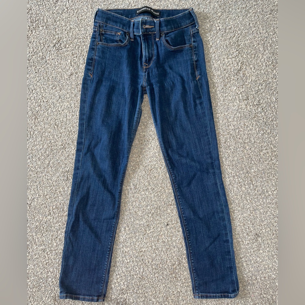 Express Skinny/Straight Leg Jeans